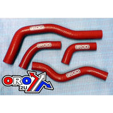 Slang Kit/4 05-12 Crf450X Honda Silikon Radiator Röd Irod 010011