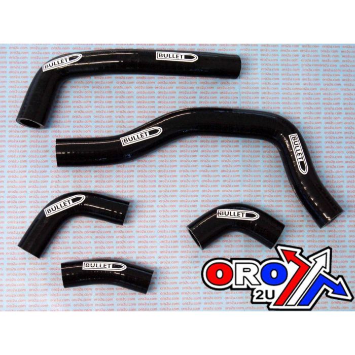 Slangkit/5 05-08 Crf450R Blk Silikonkylarslang Honda