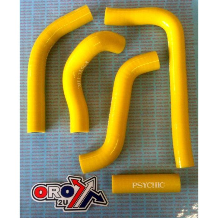 Slang Kit/5 08-17 Rmz450 Gul Silikon Radiator Suzuki Psychic Mx-10032 Gul