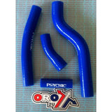 Slang Kit/4 03-05 Wrf450 Silikon Radiator Yamaha Psychic Mx-10037 Blå