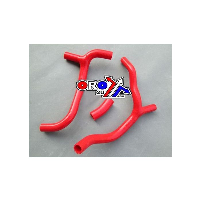 Slang 09-12 Crf450 Red Kit/3 Silikon Radiator Y Set