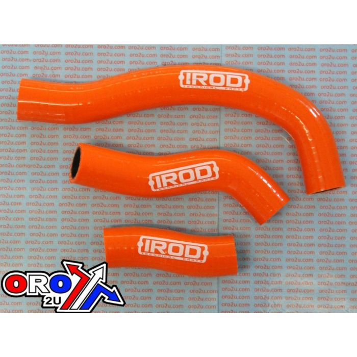 Slang Kit/3 Sxf450 07-10 Ktm Silikon Radiator Orange Irod 010043