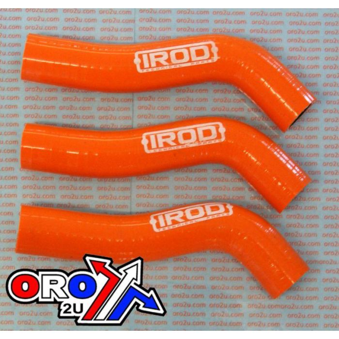 Slang Kit/3 Sx-F250 07-12 Ktm Silikon Radiator Orange Irod 010040