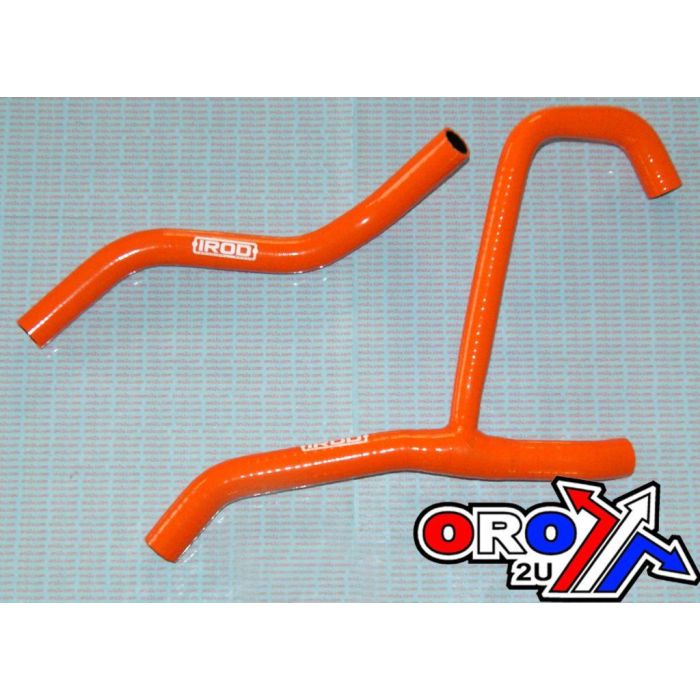 Slangkit Ktm Xc450 520 08-11 Silikon Radiator Orange Atv Irod 010508