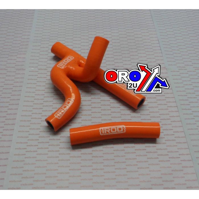 Slang Kit Ktm Exc250/300 08-11 Silikon Radiator Orange Irod 010073