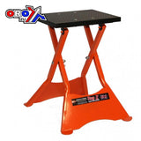 Pro Folding X-Stand Orange Space Saver Mx Stand