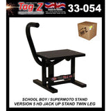 Hd Jack-Up-Ställ Twin Leg V5 School Boy / Super Moto Stand Medium Stand 350 Mm Hög