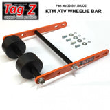 Ktm Wheelie Bar 2 Roller Tag-Z Ktm Sx Xc 450 505 525 2008/12 Atv Quad Wheelie Saver / Catch