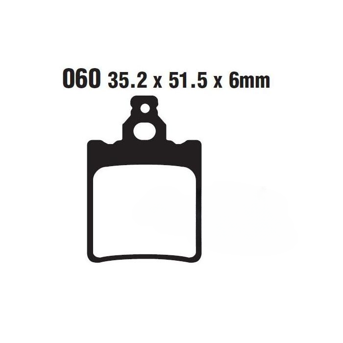 Bromsbelägg Std Fa060 Ebc