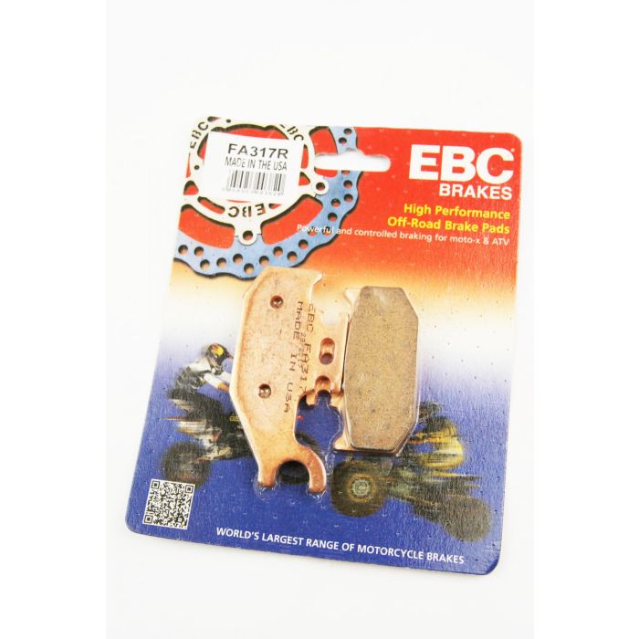 Bromsbelägg Sinterad Metall Ebc Fa317R Gold Hard 39-317