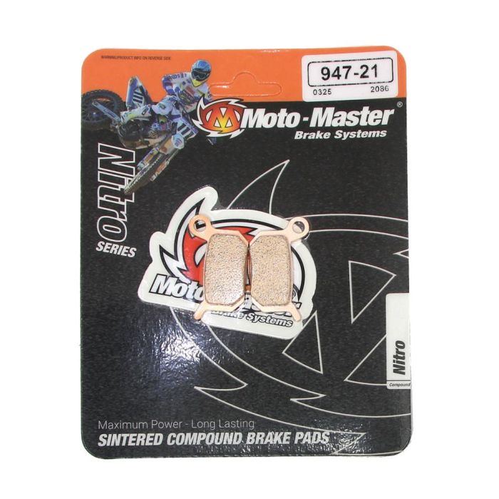 Bromsbelägg Sinterad Nitro Moto-Master 094721 39-325 41-924.H.Nitro