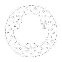 Skivbroms Fram Rm80 85 Rund Cros-Center Produkt 5100-46