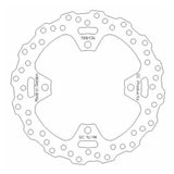 Skivbroms Bak Kx Kxf Oem Cross-Center Produkt 5100-136