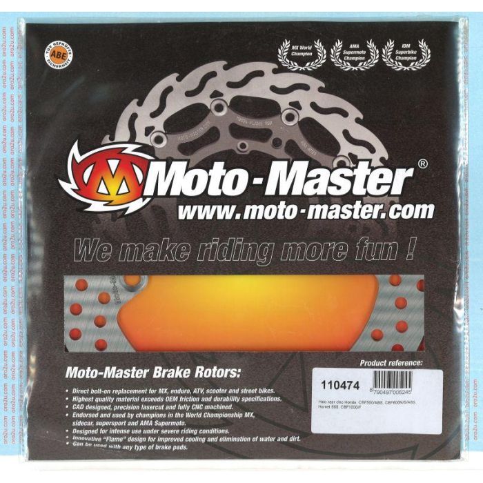 Skivbroms Bak Halo Cbr600 Moto-Master 110474 Honda