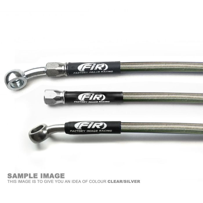 Slang Frambroms Silver / Blk 2000-2007 Drz400 Suzuki Fir Kit Klart