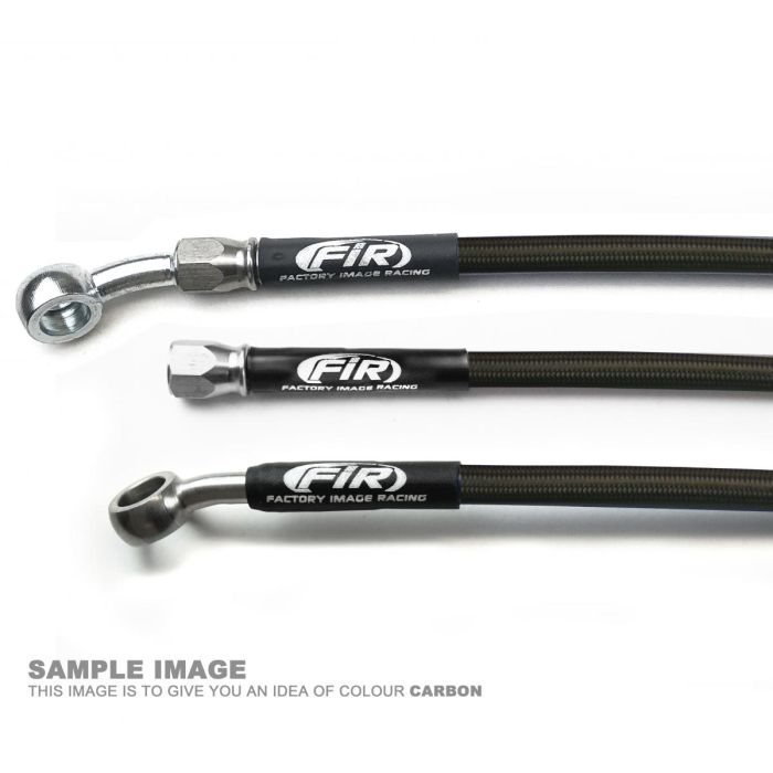 Slang Bakre Broms Svart / Blk Xr400 1997-2003 Honda Fir Kit Klart