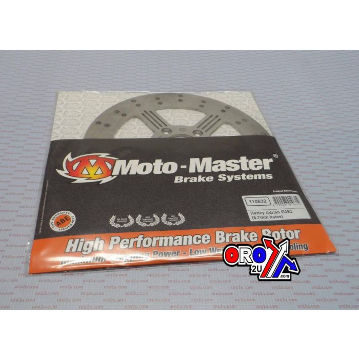 Skivbroms Lt/Rt Harley Adrian Moto-Master 110632 Road Mc