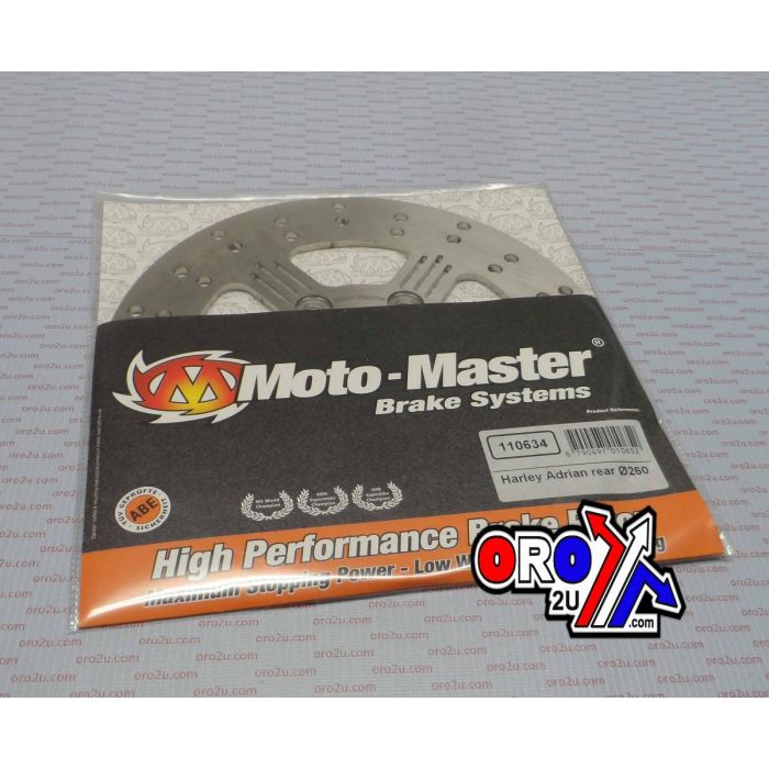 Skivbroms Bak Harley Adrian Moto-Master 110634 Road Mc