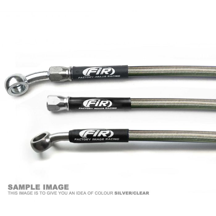 Slang Bakre Broms Klar / Svart Ktm 85 04-10 / Sx108 2006-11 K01-2-011/P (M8 Fittings)