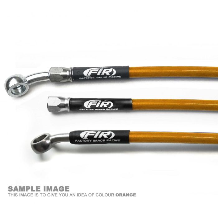 Slang Bakbroms Orange /Blk Ktm 250 400 525 Exc Sx 04-13