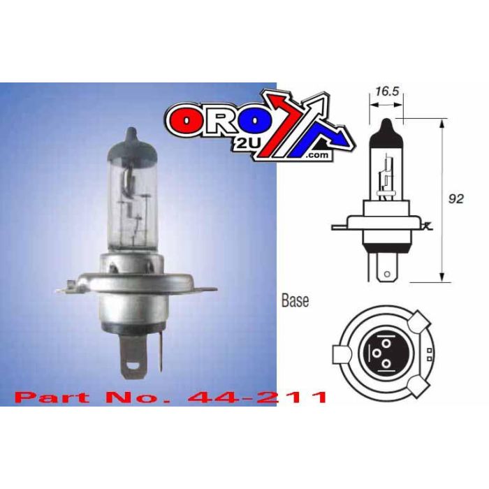 Glöda 12V 60/55 H4 Halogen P472 2870448 Och 4030028