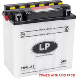 Batteri Lb9L-A2 12V 9Ah. +Acid Landport 50916 + Syrapack Ma Yb9L-A2 Md Lb9L-A2