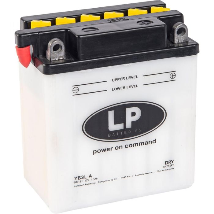 Batteri Yb3L-A 12V 3Ah Dry Landport 50312 Mb Yb3L-A