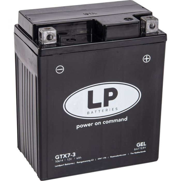 Batteri Ltx7-3 (Gtx7L-Bs) 12V Gel Landport 50614 Mg Ltx7-3 Mg Gtx7L-Bs Ytx7L-Bs