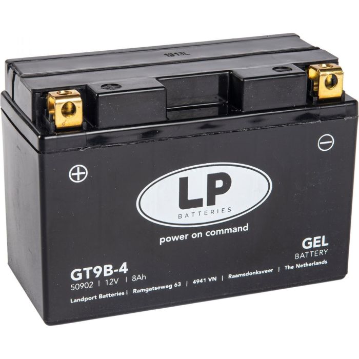 Batteri Lt9B-4 12V 8Ah. Gel Landport 50902 Mg Lt9B-4 Mg Gt9B-4 Samma Som Yt9B-4 Yt9B-Bs