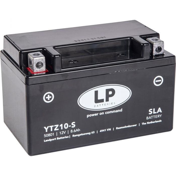 Batteri Ltz10-S 12V Tätta Landport 50801 86Ah. Mb Ytz10-S