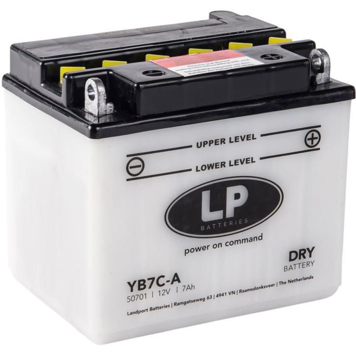 Batteri Lb7C-A 12V 8Ah. Dry Landport 50712 Mb Yb7C-A