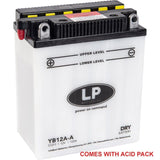 Batteri Lb12A-A 12V 12Ah. Landport 51211 W/ Syrapack Road Mc Ma Yb12A-A Md Lb12A-A