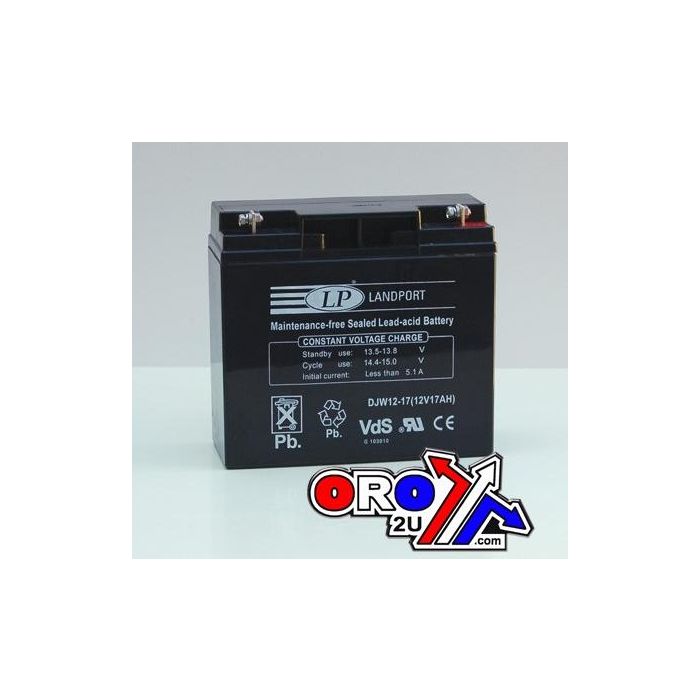 Batteri Djw12-18 12V 17Ah