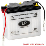 Batteri 6N4B-2A 6V 4Ah Landport 00495 Med Adic Pack Road Mc Ma 6N4B-2A