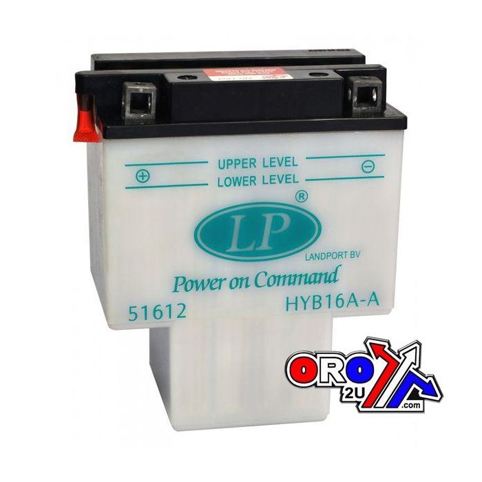 Batteri Hyb16A-A 12V 16Ah Dry Landport 51612 Road Mc Mb Hyb16A-A