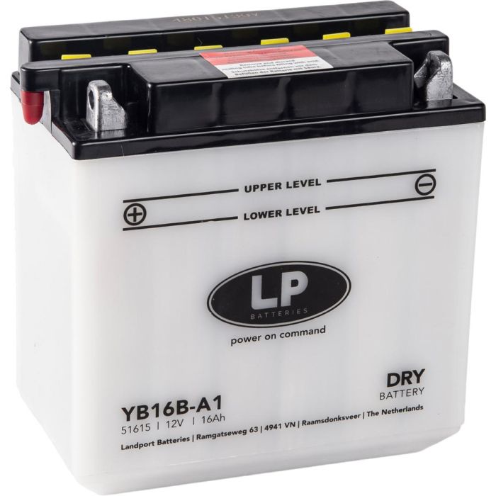 Batteri Yb16B-A1 12V 16Ah Dry Landport 51617 Mb Yb16B-A1