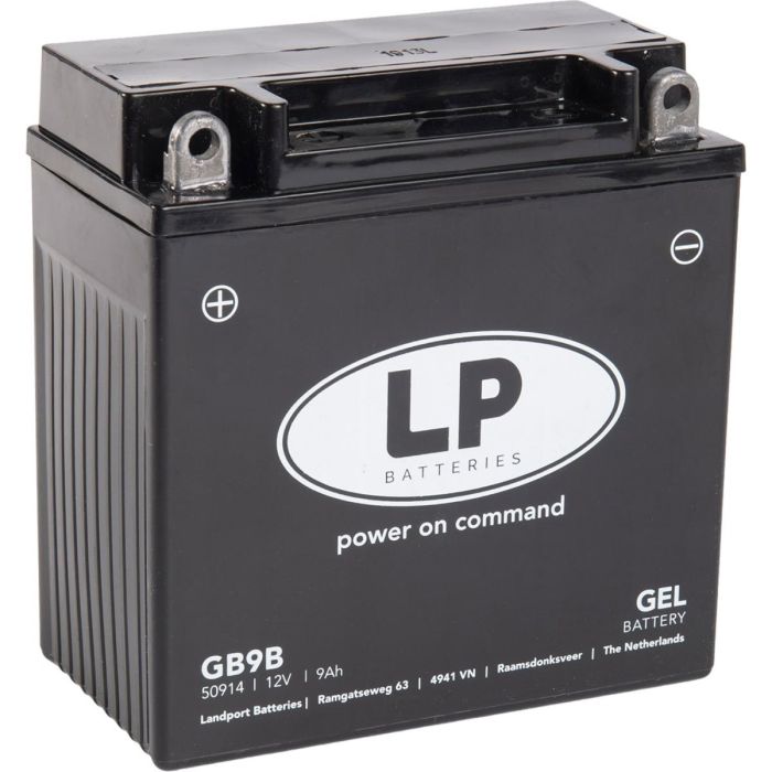 Batteri Gb9B 12V 9Ah. Gel Landport 50914 Mg Lb9B Mg Gb9B