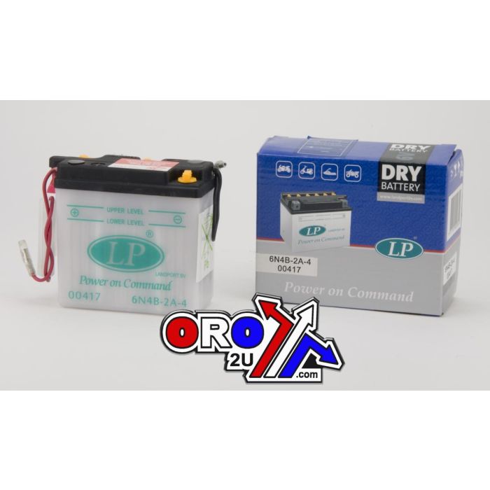 Batteri 6N4B-2A-4 6V 4Ah Landport 00417 Road Mc Mb 6N4B-2A-4