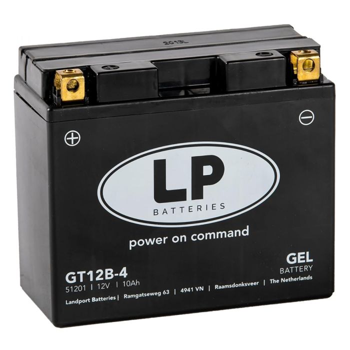 Batteri Lt12B-4 12V 11Ah Gel Landport 51201 Mg Lt12B-4 Mg Gt12B-4 44-3516.Lp.Gel Yt12B-4