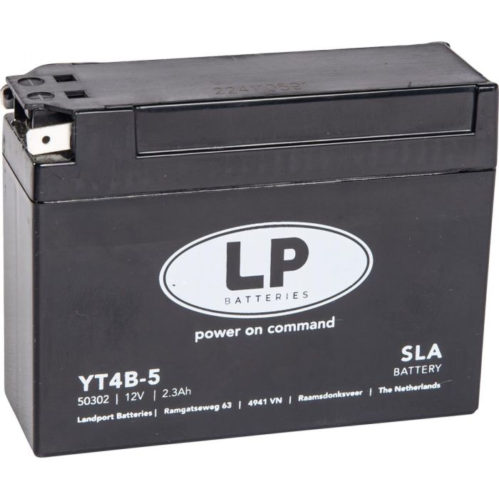 Batteri Lt4B-5 12V 23Ah Sla Underhållsfri Förseglade Mb Yt4B-5 Ms Lt4B-5