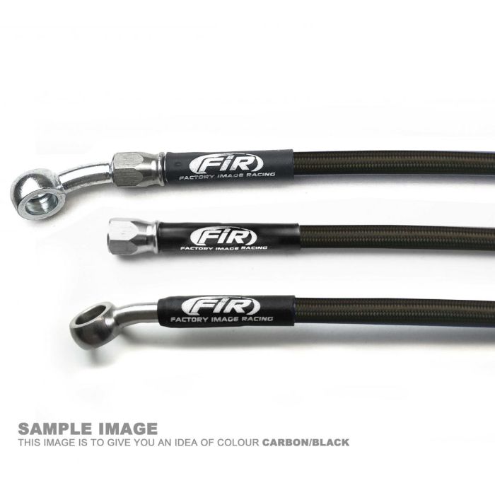 Slang Frambroms Svart / Blk Yamaha Yz125 Yz250 85-88 Fir