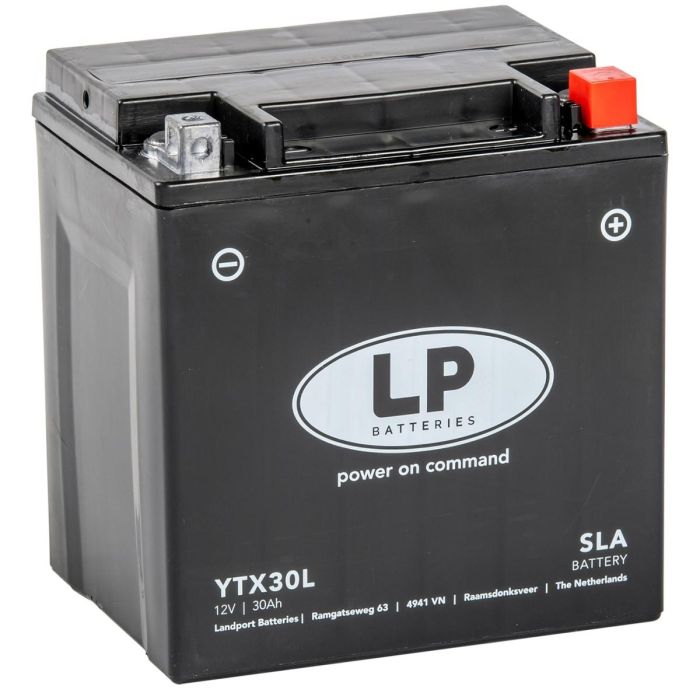 Batteri Ltx30L 12V Tätta Landport Harley-Davidson Mb Ytx30L Ms Ltx30L