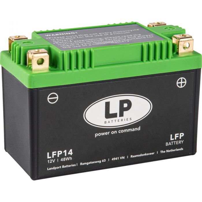 Batteri Lithium 12V Lfp14 Yt10B-4 Ytx12A-Bs 12N10-3A-2 12N11-3A-1 Yb14B-4 Yx14Ah-Bs