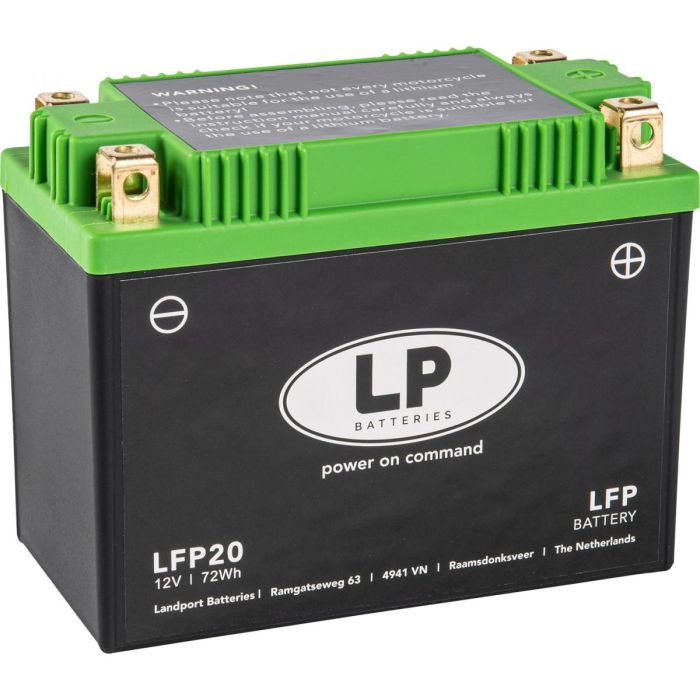 Batteri Lithium 12V Lfp20 Ytx24Hl-A-Bs Y50-N18A-A-Cx Sy50-N18L-At