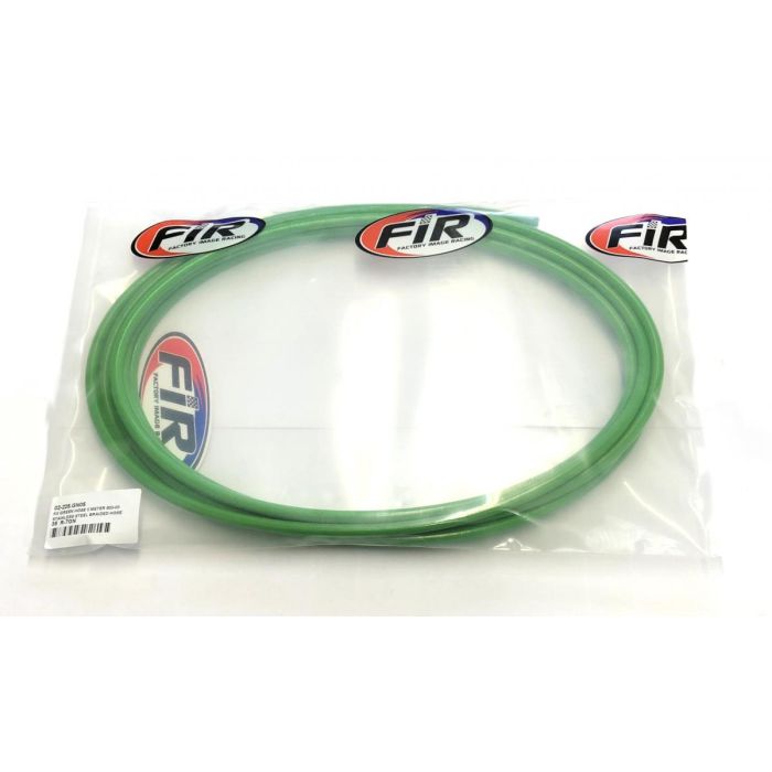 Kx Grön Slang 5 Meter 600-03 Rostfritt Stål Flätad Slang 600-03Gn / Ptfe / Pvc Täckad