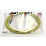 Rm Gul Slang 5 Meter 600-03 Rostfritt Stål Flätad Slang 600-03Ye / Ptfe / Pvc Täckad