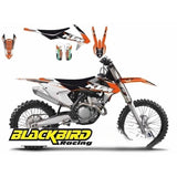 16-17 Sx/Sxf Ktm Dream-3 Blackbird Full Team Kit 8541E