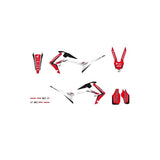 Crf250 Crf450 Team Honda Full Linear Blackbird Full Kit 8145