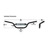 Renthal Fatbar Rc High 609 Renthal 609-01-Pe Lila