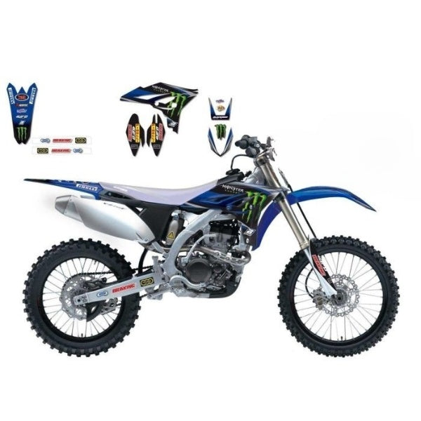 10-13 Yzf250 Monster Energy 3 Blackbird Decal Kit 2239R3